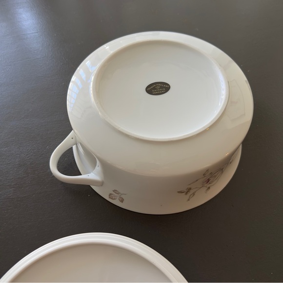 Johann Haviland Bavaria Germany Casserole Dish Covered Round Vegetable Dish Vtg - Picture 5 of 11